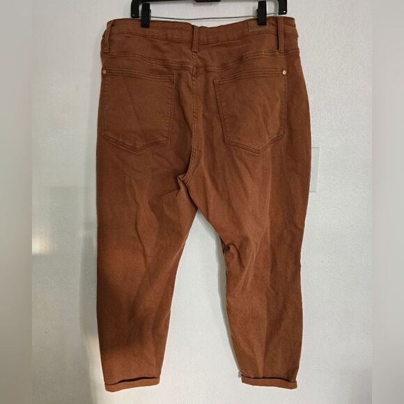 Judy Blue Woodland High Rise Slim Fit Jeans Size 18W in Tan - Picture 12 of 13